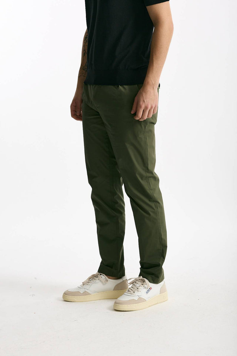 Pantalone PRINCE PENCES in cotone stretch verde men Department five - 4