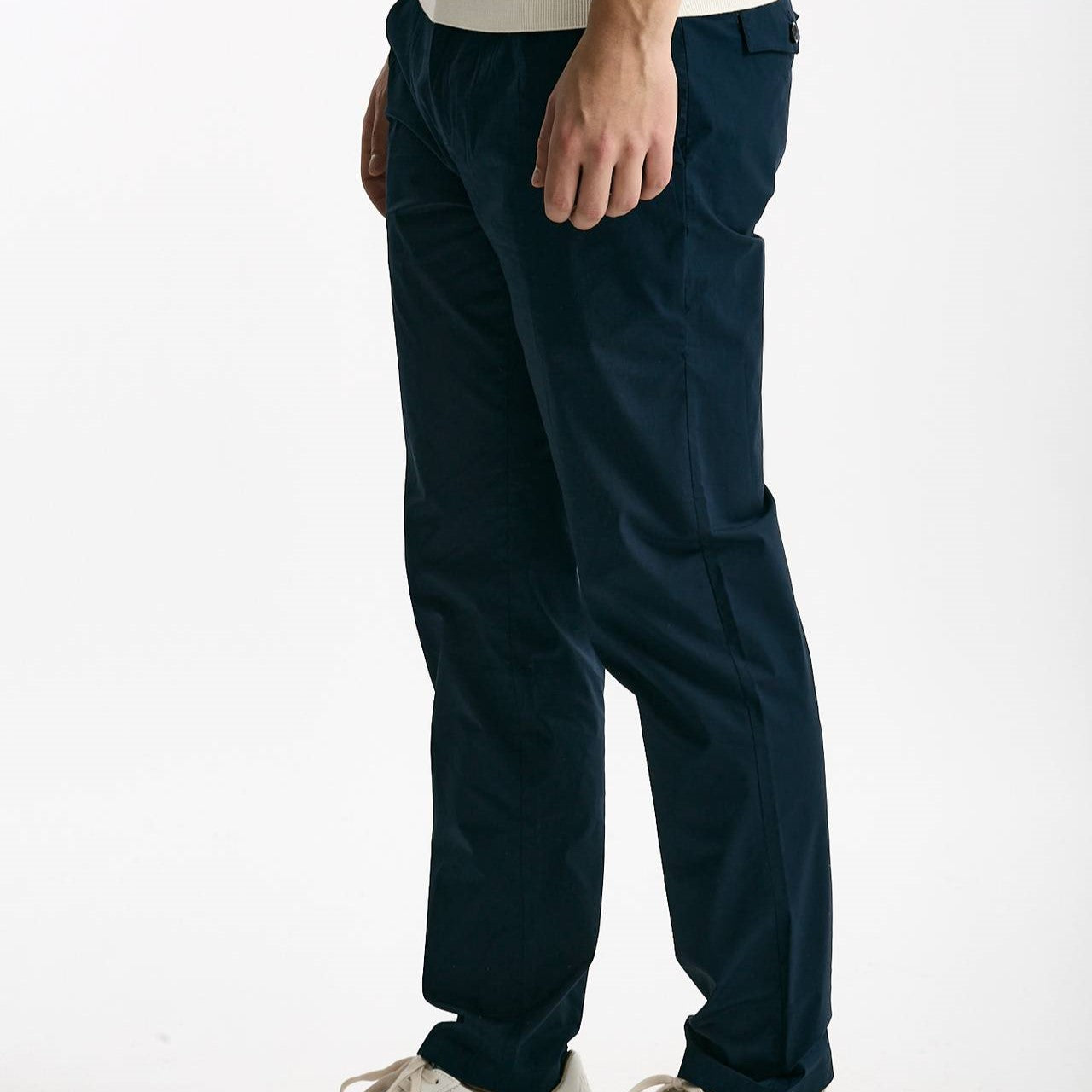 Pantalone PRINCE PENCES in cotone stretch blu men Department five - 8