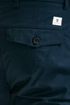 Pantalone PRINCE PENCES in cotone stretch blu men Department five - 7