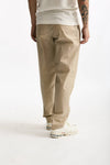Pantalone GIN in cotone e lino stretch beige men Department five - 4