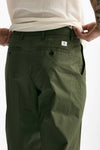 Pantalone GIN in cotone e lino stretch verde men Department five - 8