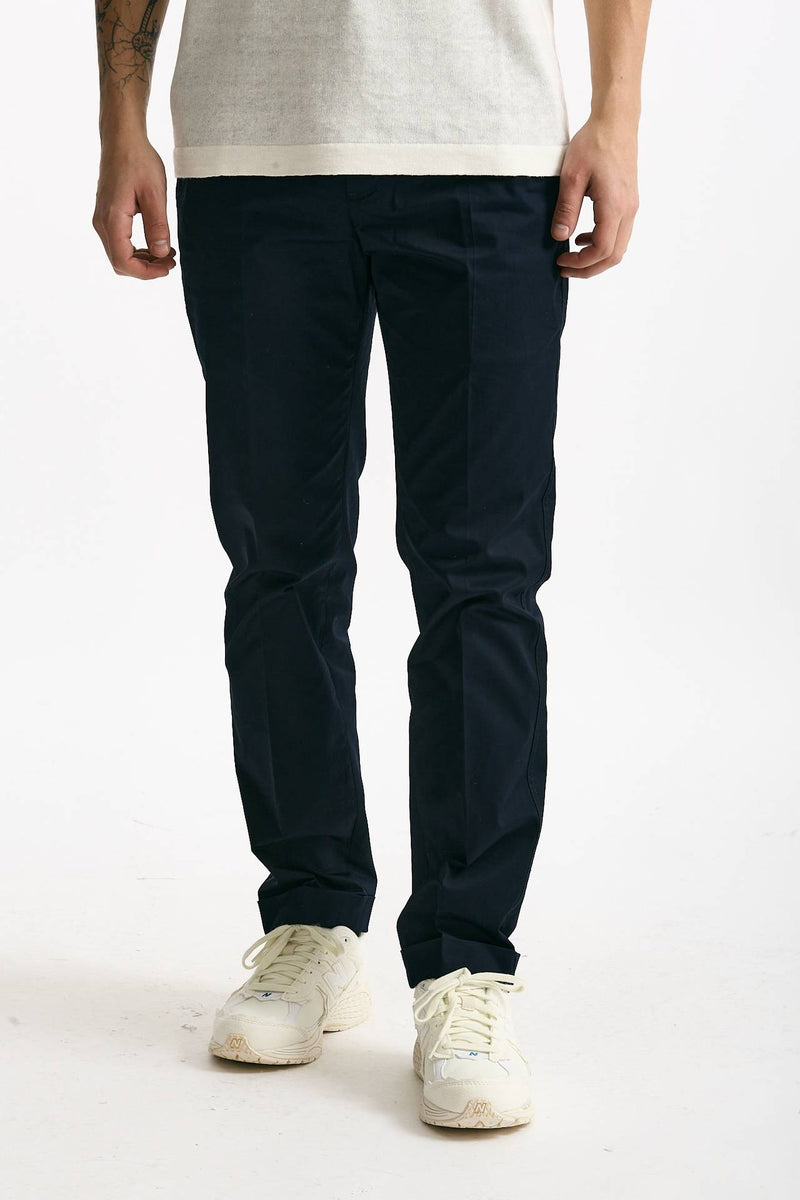 Pantalone DESTINAY in cotone stretch blu men Department five - 1