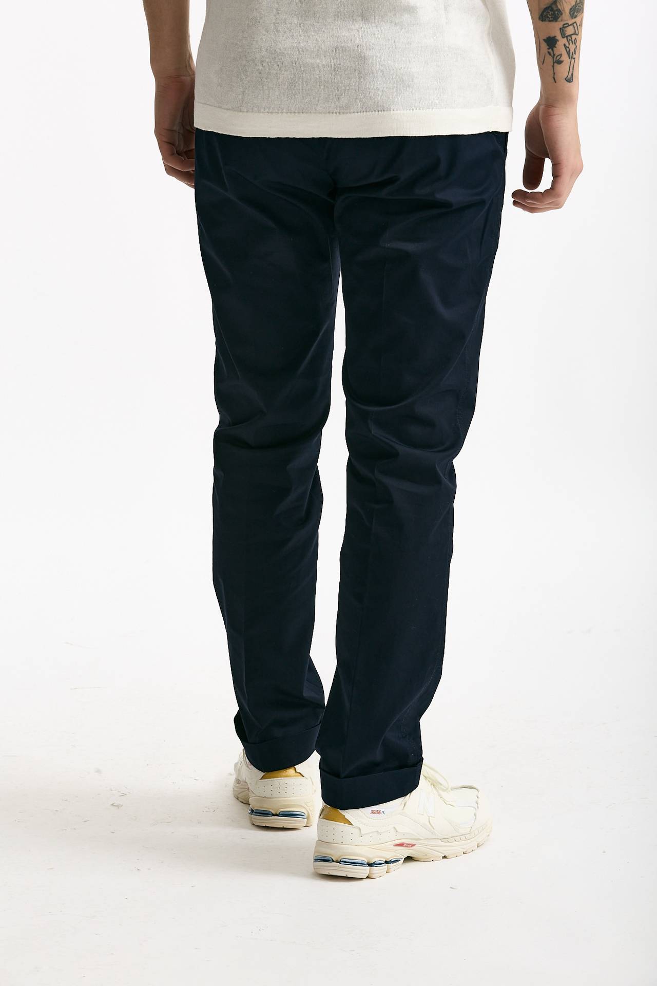 Pantalone DESTINAY in cotone stretch blu men Department five - 3
