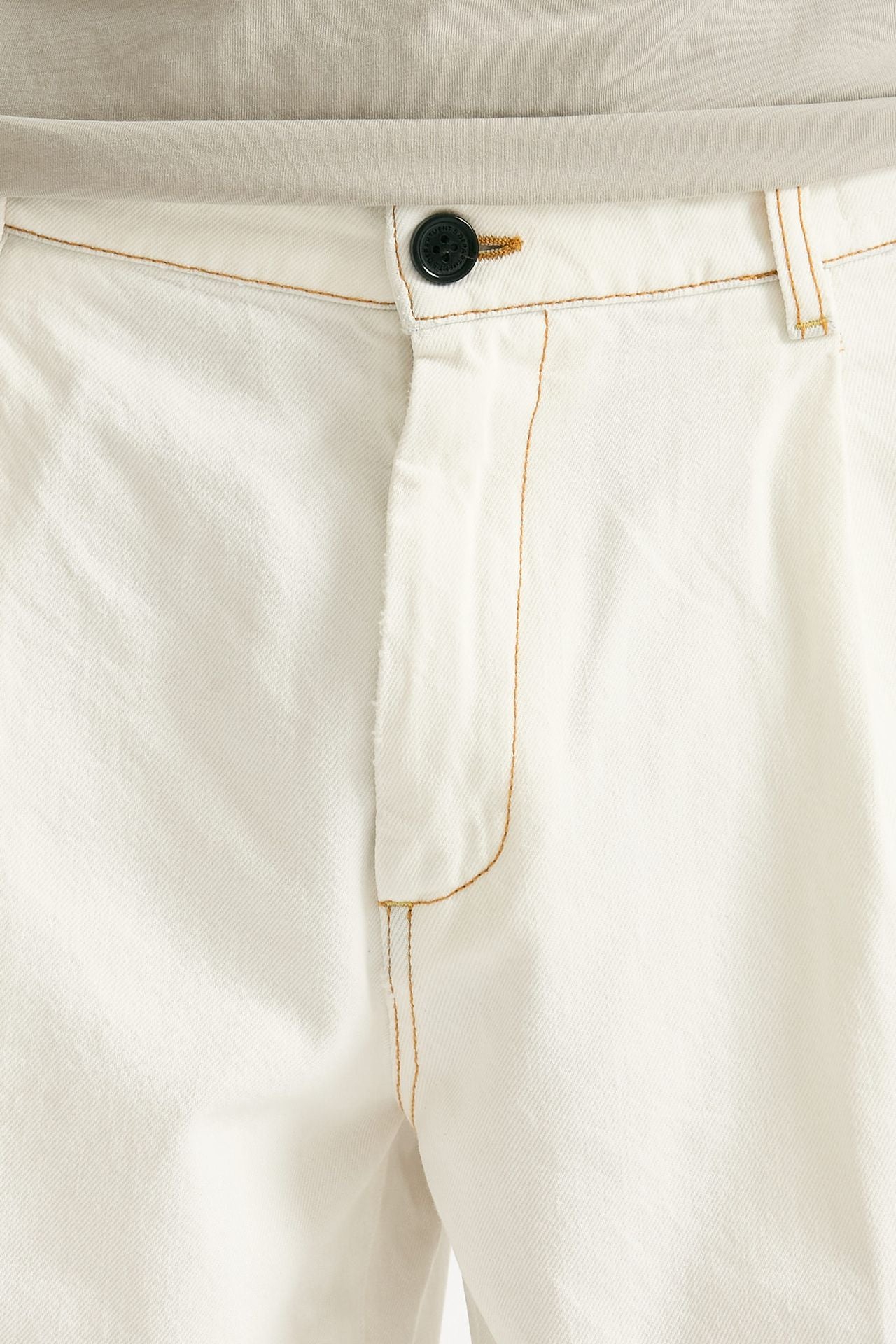Pantalone ROGERS in cotone fermo denim bianco men Department five - 5