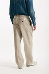 Pantalone RUSHEN in cotone e lino stretch beige men Department five - 3