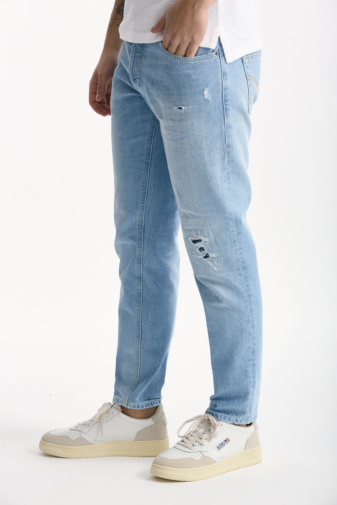Jeans BRIGHTON lavaggio chiaro men Dondup - 4
