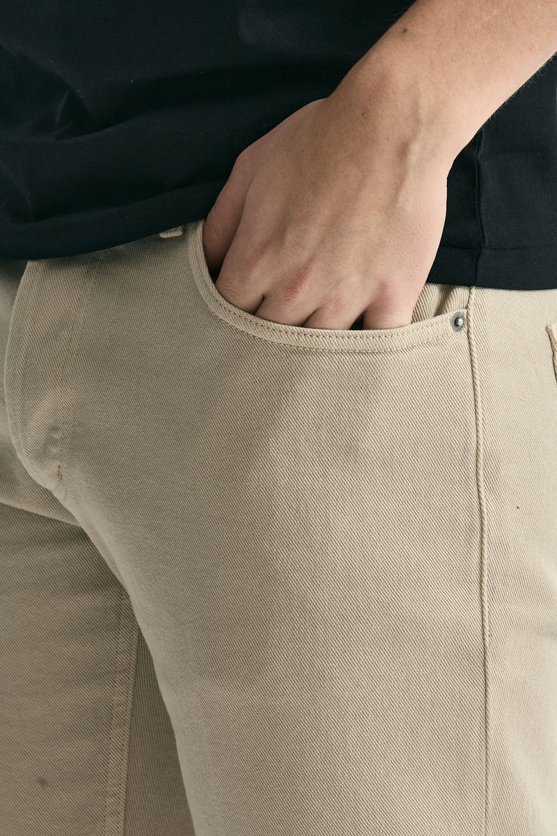 Jeans BRIGHTON beige men Dondup - 5