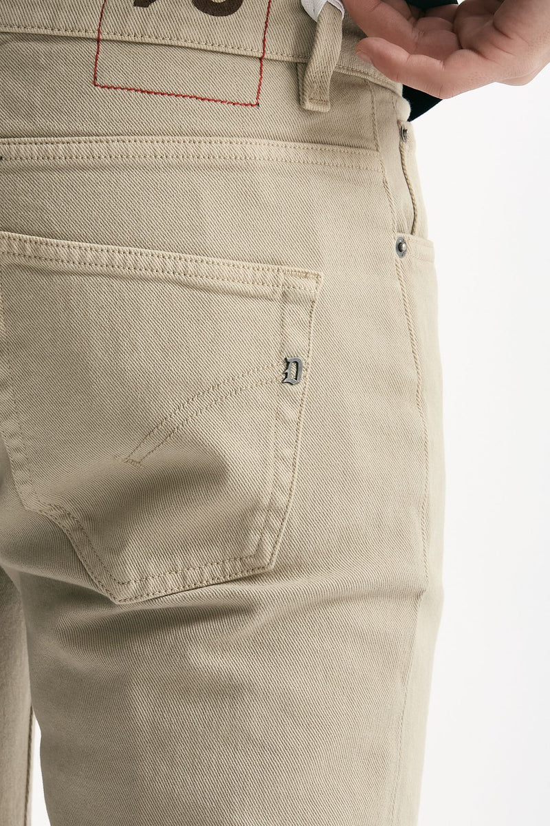 Jeans BRIGHTON beige men Dondup - 7