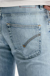 Jeans BRIGHTON cotone fermo lavaggio chiaro men Dondup - 6