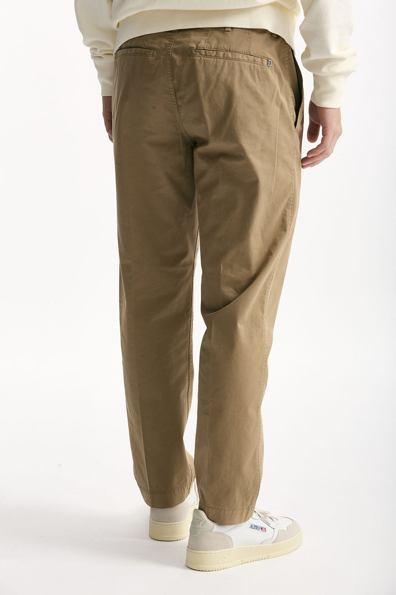 Pantalone ZYAN in cotone beige men Dondup - 4