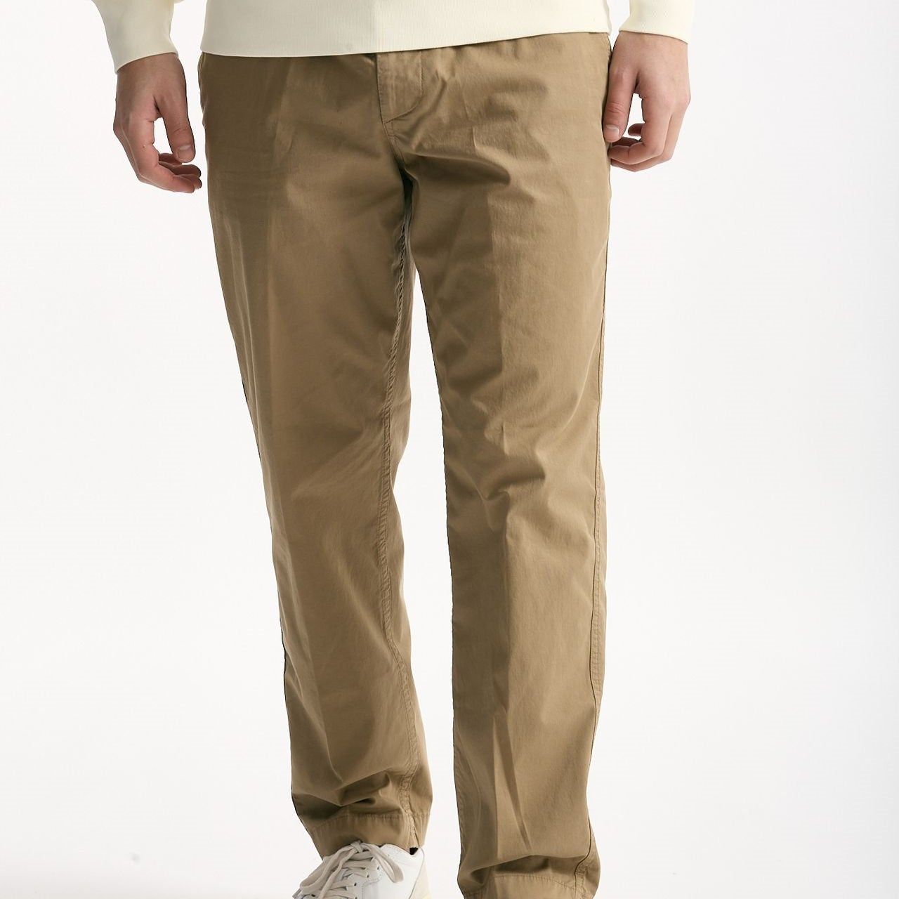 Pantalone ZYAN in cotone beige men Dondup - 8