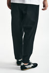 Pantalone in misto lana nero men Drôle de monsieur - 3