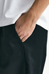 Pantalone in misto lana nero men Drôle de monsieur - 5