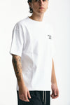 T-shirt in cotone bianco men Drôle de monsieur - 3