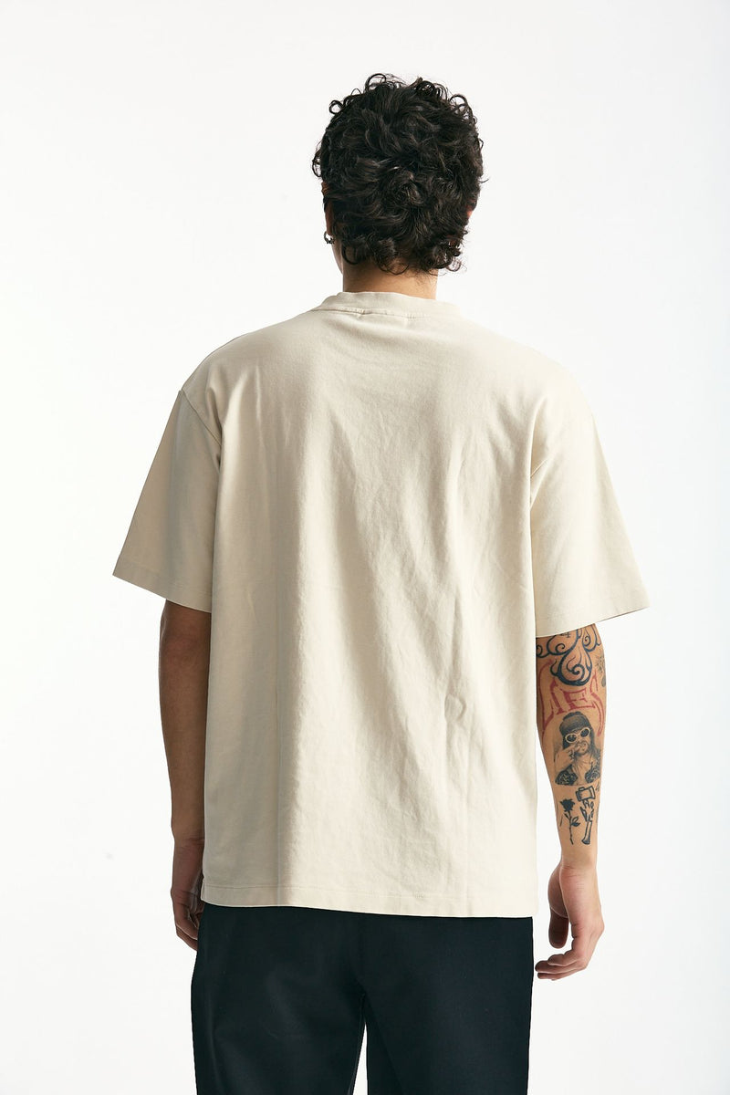 T-shirt in cotone tortora men Drôle de monsieur - 3