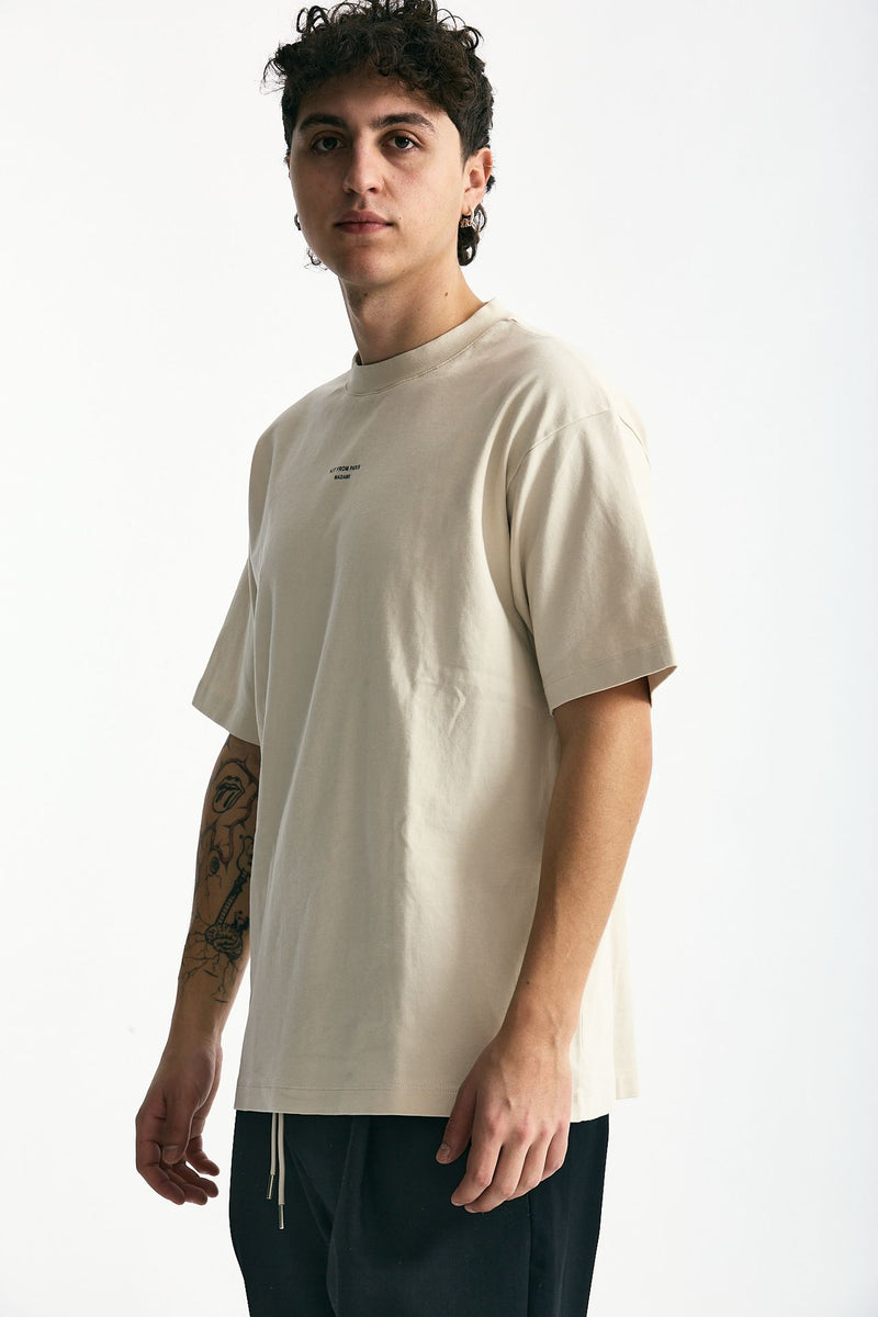 T-shirt in cotone tortora men Drôle de monsieur - 4