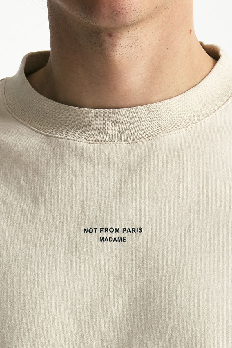 T-shirt in cotone tortora men Drôle de monsieur - 5