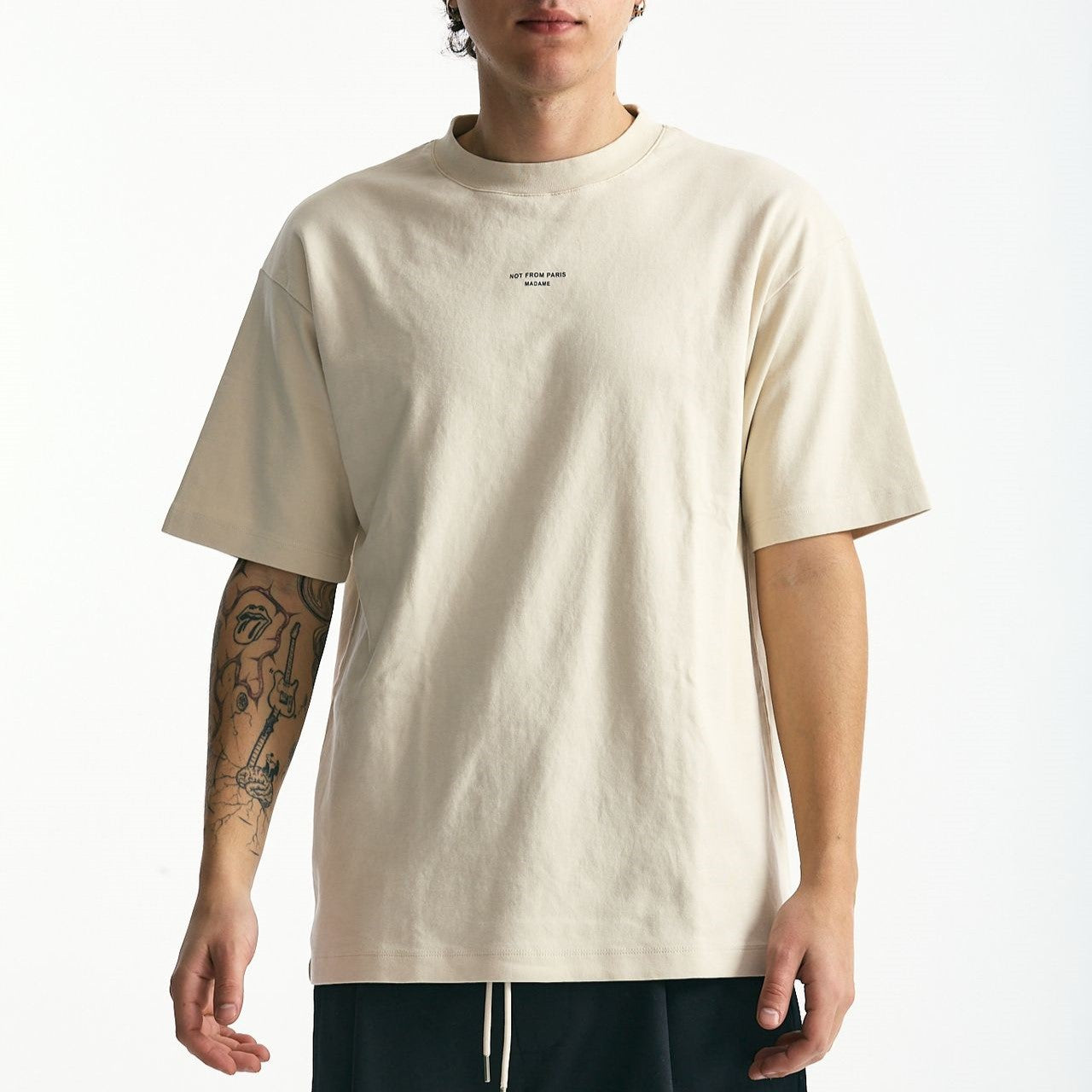 T-shirt in cotone tortora men Drôle de monsieur - 6