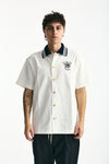 Polo in cotone piquet bianco men Drôle de monsieur - 3