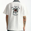 Polo in cotone piquet bianco men Drôle de monsieur - 6