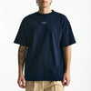 T-shirt in cotone blu logo men Drôle de monsieur - 7