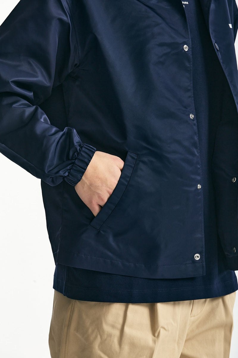 Giubbino in nylon blu men Drôle de monsieur - 7