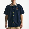 Polo in cotone piquet blu men Drôle de monsieur - 6