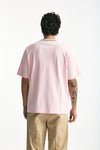 T-shirt in cotone rosa men Drôle de monsieur - 4