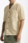 Polo camicia in cotone panna men Drôle de monsieur - 1