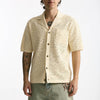 Polo camicia in cotone panna men Drôle de monsieur - 6