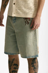 Bermuda in denim lavaggio chiaro men Drôle de monsieur - 4