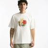 T-shirt in cotone bianco men Drôle de monsieur - 6
