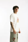 T-shirt in cotone bianco men Drôle de monsieur - 2
