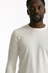 Maglia girocollo in cotone bianco men Drumohr - 5