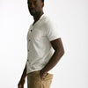 Cardigan mezza manica in cotone bianco men Drumohr - 6