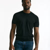 T-shirt in cotone nero men Drumohr - 6