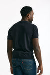 T-shirt in cotone blu men Drumohr - 3