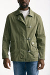Giubbino in cotone twill lavato verde men Fay - 5
