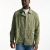 Giubbino in cotone twill lavato verde men Fay - 9