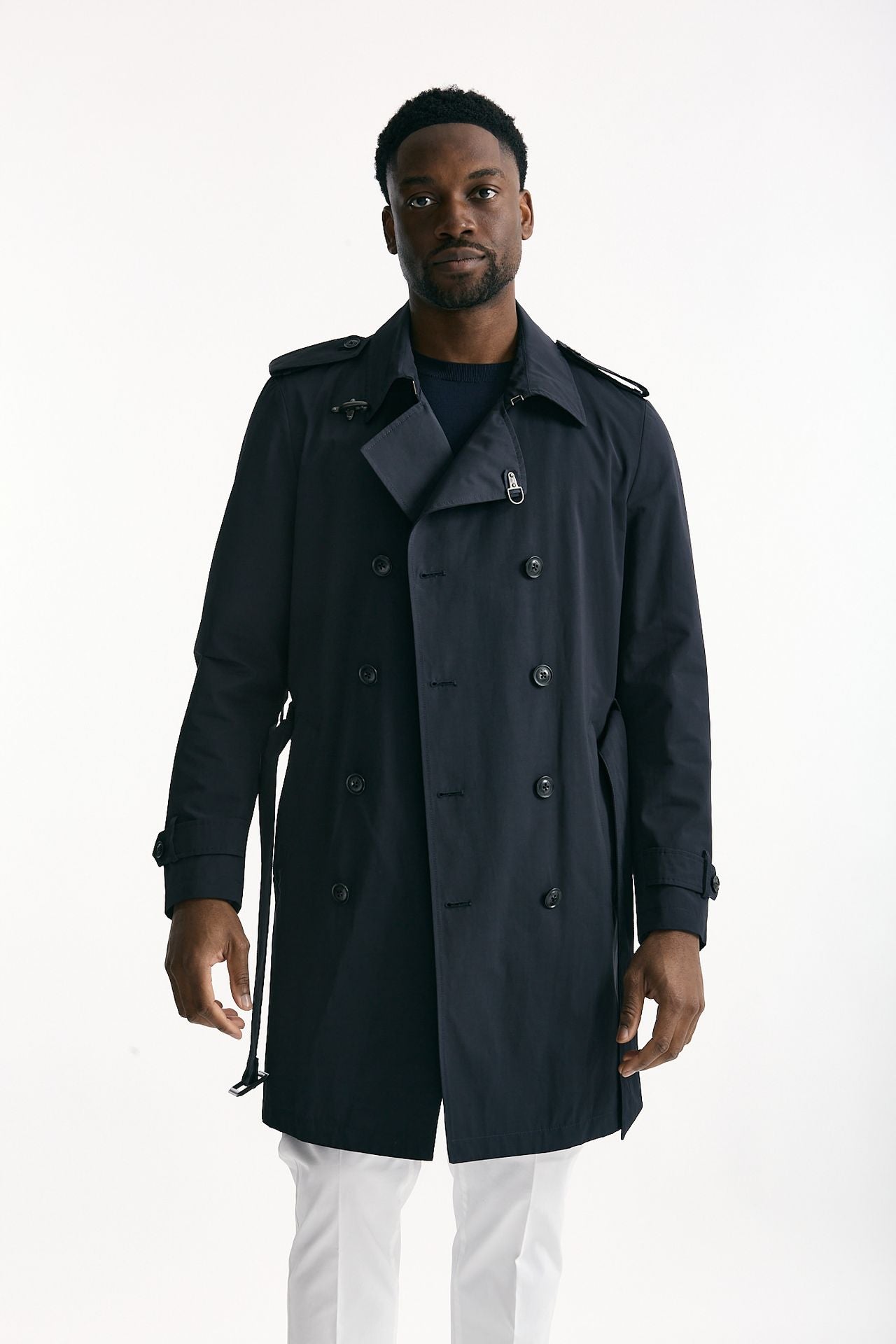 Trench FAY in nylon blu men Fay - 2