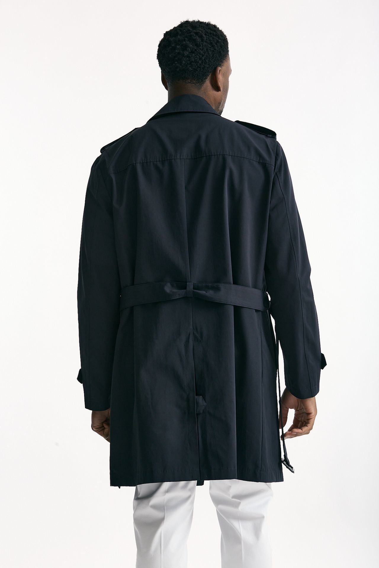 Trench FAY in nylon blu men Fay - 4