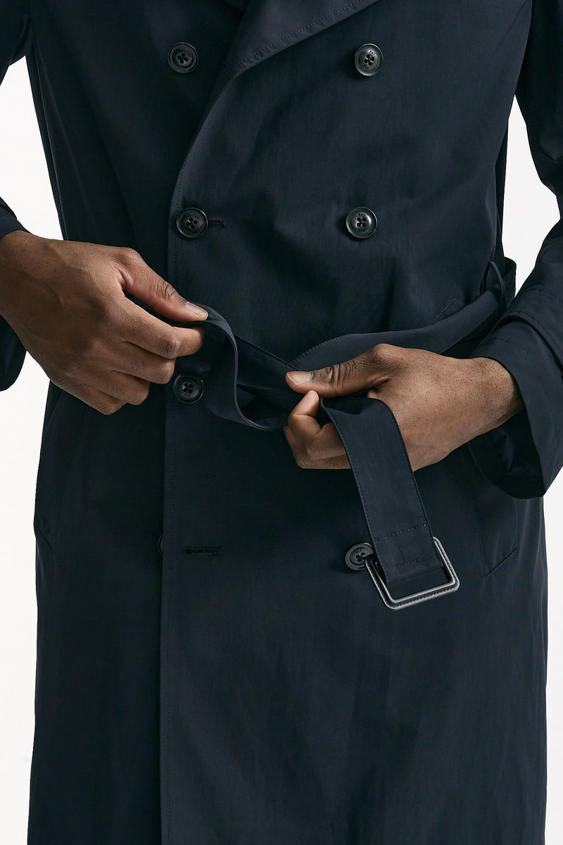 Trench FAY in nylon blu men Fay - 8