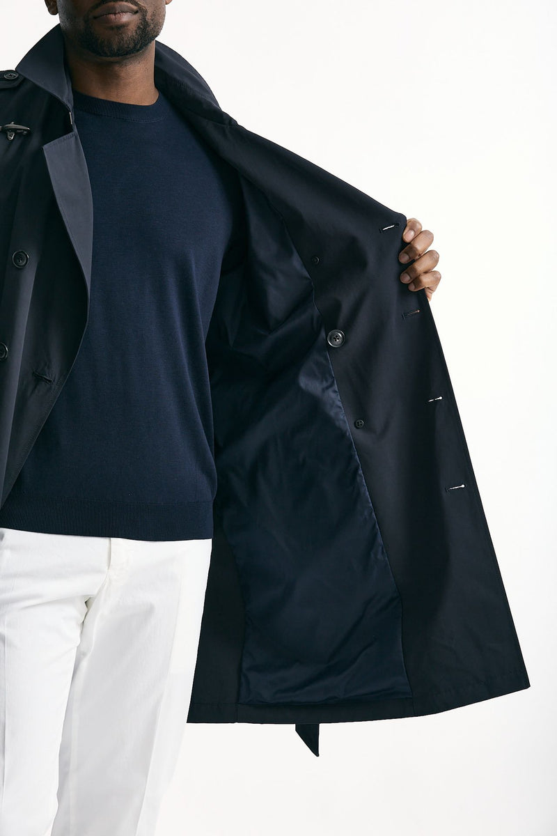 Trench FAY in nylon blu men Fay - 9