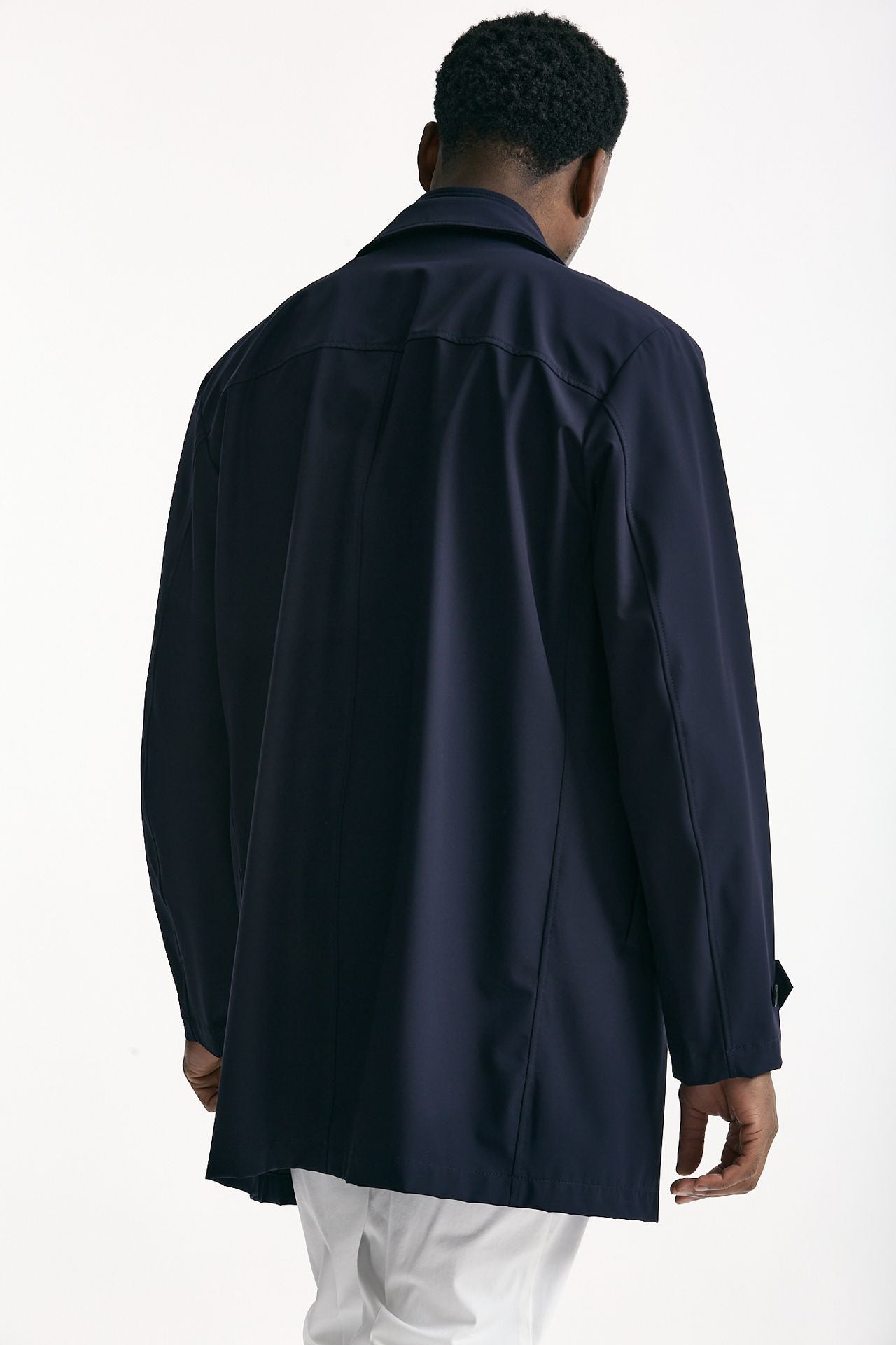 Soprabito in nylon stretch blu men Fay - 3