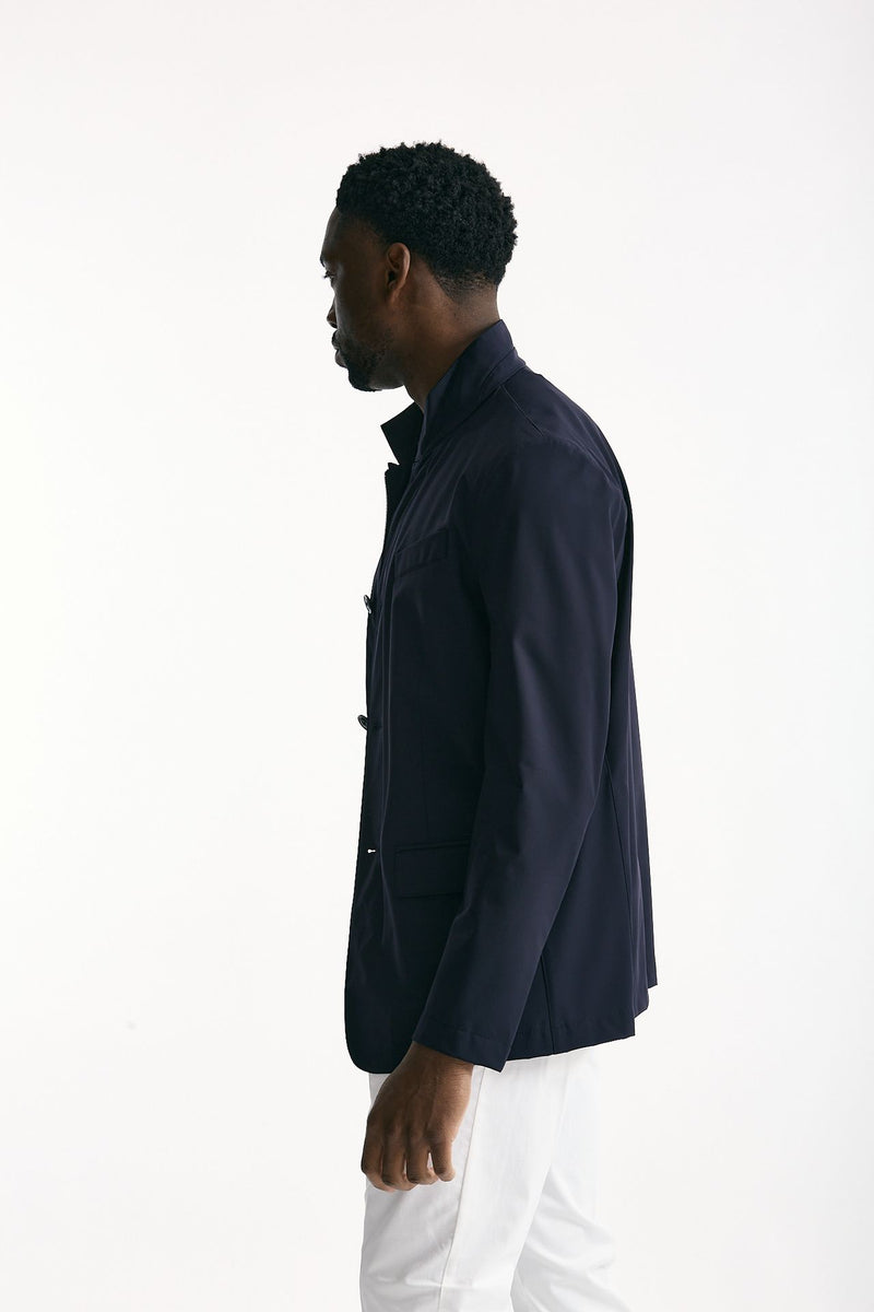 Giacca in nylon stretch blu men Fay - 3