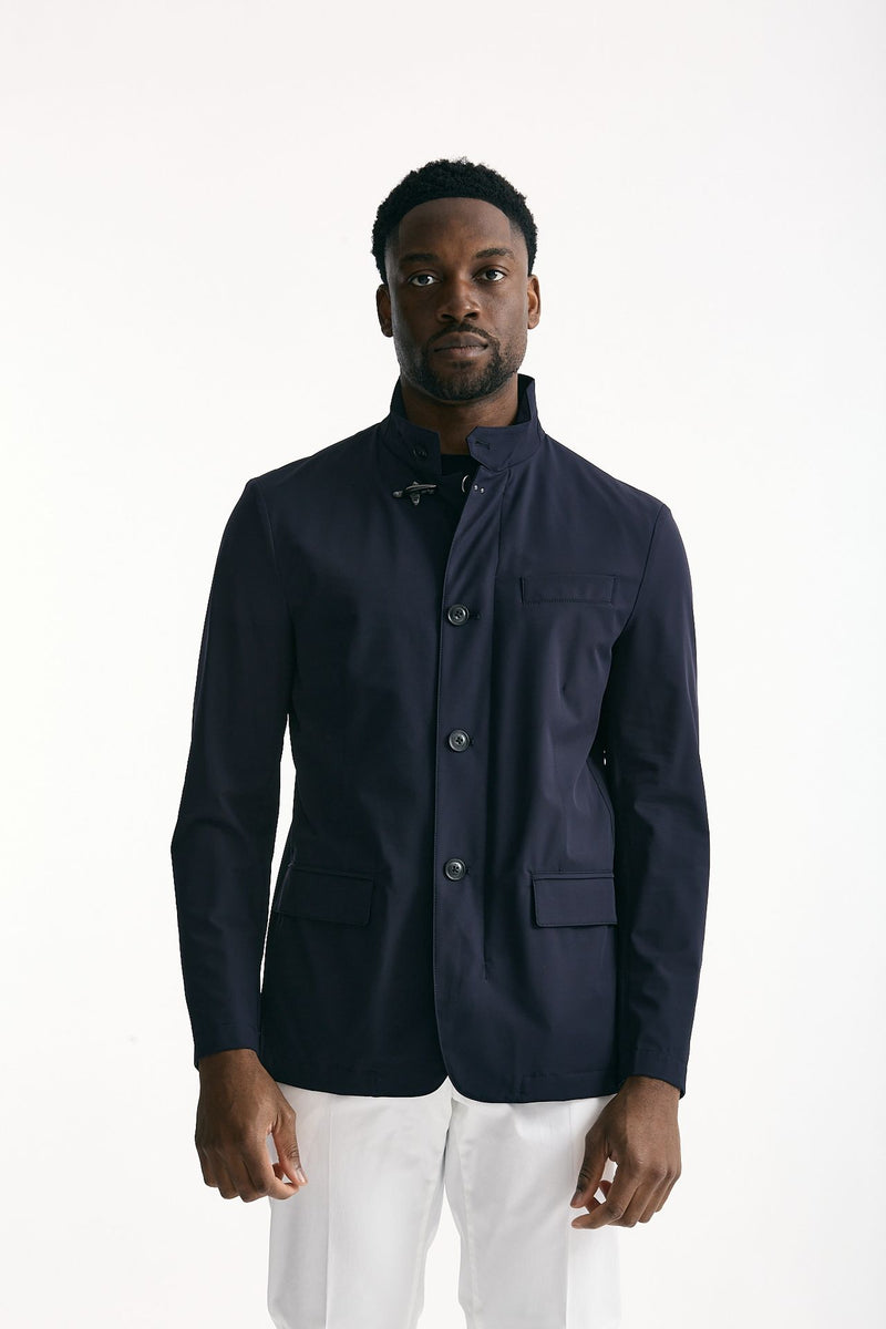 Giacca in nylon stretch blu men Fay - 6