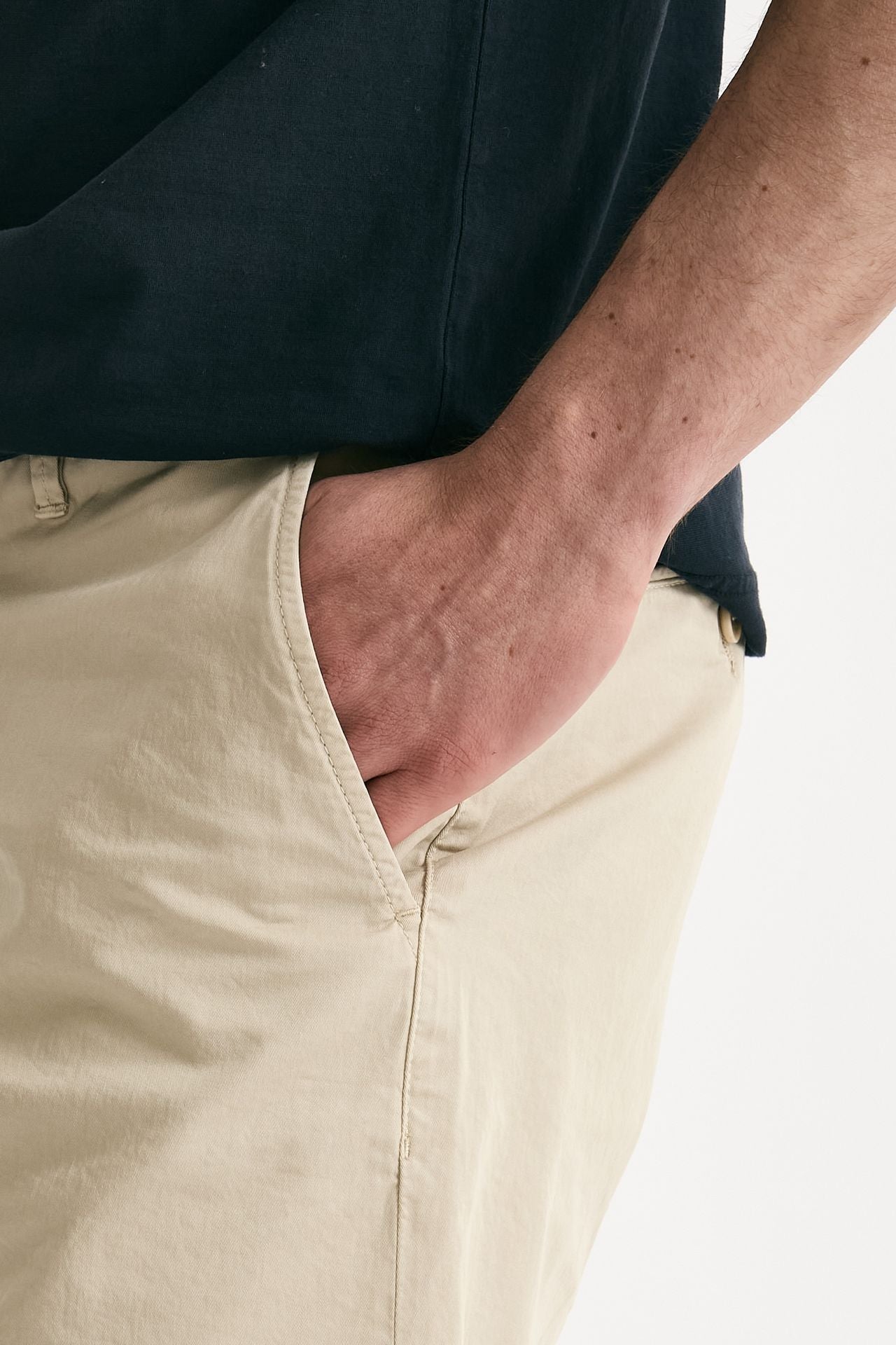 Bermuda  in cotone stretch beige men Fay - 6