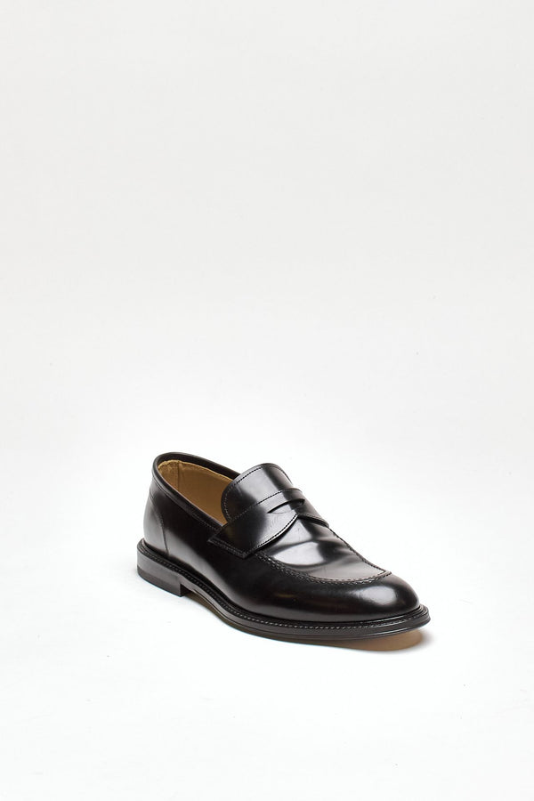 Mocassino 5020-2979 in pelle nero men Green george