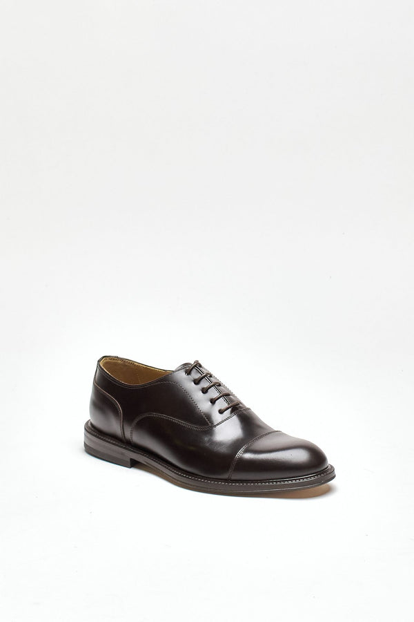 Scarpe oxford 5023-2979 in pelle ebano men Green george