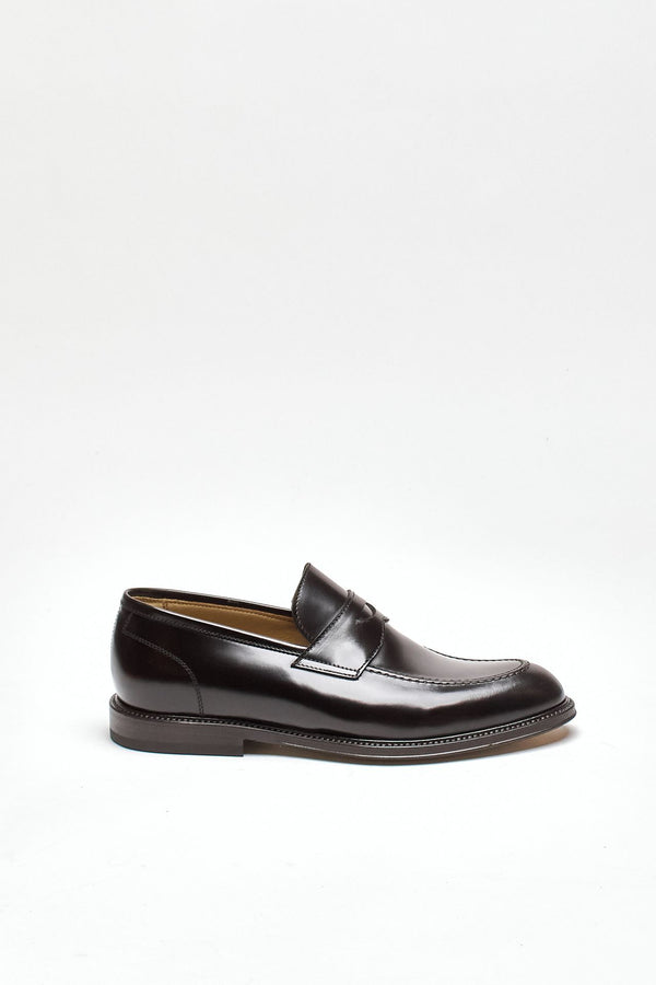 Scarpe oxford 5020-2979 in pelle ebano men Green george